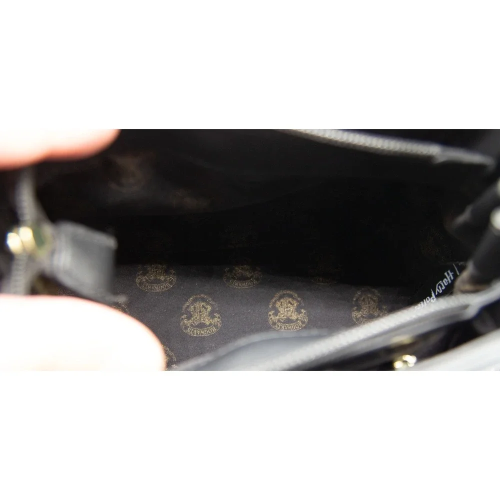 Loungefly Harry Potter Black and‎ Gold All Over Print Crossbody Purse